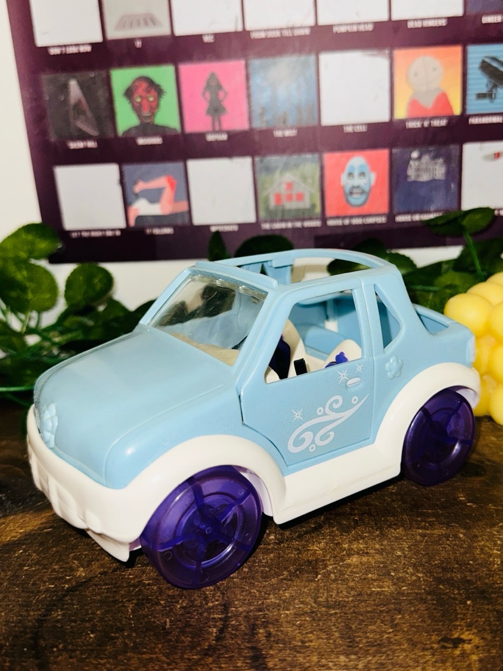 Polly Pocket Y2K 2000’s Vintage Cool Winter Cruiser SUV Blue Toy Car